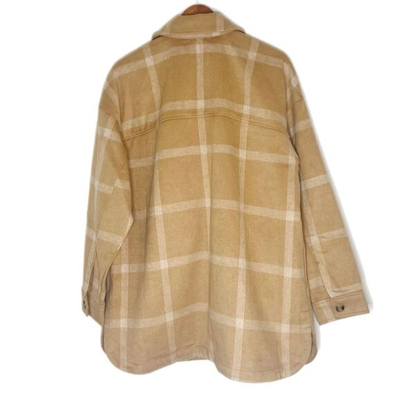 Sonoma Goods For Life Plaid Utility Shacket Jacket - Picture 4 of 8